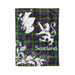 Tartan Plaid Fleece Blanket Tartan Blanket Thistle and Lion Scottish Clan MacDonell of Glengarry Plaid Blanket, tartan blanket, plaid blanket, red plaid blanket, buffalo plaid blanket, green plaid blanket, plaid fleece blanket, blue plaid blanket, red tartan blanket, tartan plaid blanket, black and white plaid blanket, christmas plaid blanket, orange plaid blanket, tartan plaid throw blanket, pink plaid blanket, brown plaid blanket, buffalo check blanket