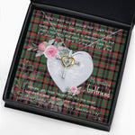 Gift For My Beautiful Girlfriend Necklace Valentine Necklace Clan Cumming Hunting Ancient Tartan Cross Dancing Necklace Scottish Tartan Jewelry