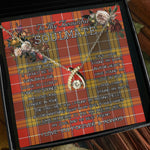 To My Beautiful Soulmate Necklace In Your Eyes I Have Found My Home Clan Buchanan Old Set Weathered Tartan Wishbone Dancing Necklace