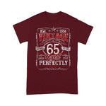 Vintage 65th Birthday Shirt 1956 Limited Edition Born In 1956 Birthday Gift 1956 Birthday Shirt - Scotstee Shop