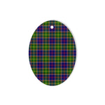 Whitefoord Tartan Oval Ornaments, Christmas Tree Ornament, Plaid Christmas Ornaments, Ceramic Oval Christmas Tree Decoration, Tartan Oval Ornaments, Christmas Tree Ornament, Plaid Christmas Ornaments, Ceramic Oval Christmas Tree Decoration