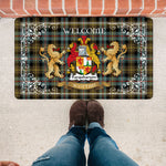 Doormat - Tartan Door Mat The Family Farquharson Weathered Welcome Mat, Plaid Doormat Scottish