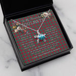 Sea Turtle Necklace To My Beautiful Soulmate Necklace In Your Eyes I Have Found My Home Clan Lindsay Modern Tartan Blue Turtle Necklace