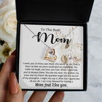 Love Dancing Necklace - Mom Necklace, Best Mother's Day Gift - To My Mom Best Necklace