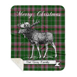 Scotstee Shop Plaid Tartan Blanket With Moose Clan Gray Plaid Blanket, plaid blanket australia,plaid blanket canada,plaid christmas blanket,plaid fleece sherpa blanket,plaid sherpa blanket canada,plaid sherpa blanket lipstick,plaid sherpa blanket pink,plaid sherpa blanket queen