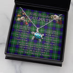 Sea Turtle Necklace To My Beautiful Soulmate Necklace In Your Eyes I Have Found My Home Clan Alexander Tartan Blue Turtle Necklace