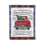 Tartan Blanket Vintage Red Truck with Christmas Tree Family Scottish Clan Spalding plaid blanket, red plaid blanket, buffalo plaid blanket, green plaid blanket, plaid fleece blanket, blue plaid blanket, red tartan blanket, tartan plaid blanket, black and white plaid blanket, , christmas plaid blanket, orange plaid blanket, tartan plaid throw blanket, pink plaid blanket, brown plaid blanket, buffalo check blanket