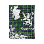 Tartan Plaid Fleece Blanket Tartan Blanket Thistle and Lion Scottish Clan Gordon Modern Plaid Blanket, tartan blanket, plaid blanket, red plaid blanket, buffalo plaid blanket, green plaid blanket, plaid fleece blanket, blue plaid blanket, red tartan blanket, tartan plaid blanket, black and white plaid blanket, christmas plaid blanket, orange plaid blanket, tartan plaid throw blanket, pink plaid blanket, brown plaid blanket, buffalo check blanket