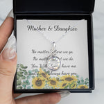 Rising Phoenix Necklace - Mother Necklace - No Matter What - I Will Always Love You Mom Necklace