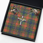 To My Beautiful Soulmate Necklace In Your Eyes I Have Found My Home Clan Wilson Tartan Cross Dancing Necklace