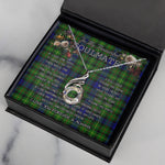 To My Beautiful Soulmate Necklace In Your Eyes I Have Found My Home Clan Rollo Tartan Rising Phoenix Necklace