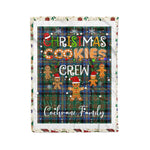 Personalized Gift Tartan Plaid Blanket Clan Cochrane Ancient With Christmas Cookie Baking Crew Christmas Gift Blanket, Plaid Blanket, Christmas Fleece Blanket, Christmas Blanket, Tartan Blanket, Scottish Blanket, Scotland Blanket, Family Name Blanket, Custom Blanket, Personalized Blanket