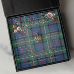 To My Beautiful Soulmate Necklace In Your Eyes I Have Found My Home Clan Davidson Of Tulloch Tartan Crown Pendant Necklace
