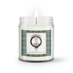 Soy Wax Candle - Buffalo Plaid Candle Clan Crest Badge Cathcart Tartan Plaid Soy Wax Candle, oil candle, candle handmade, wax candle, soy wax, nature wax, natural soy wax, natural soy candles, natural candle