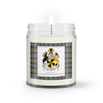 Soy Wax Candle - Buffalo Plaid Candle Campbell Argyll Weathered Family Crest Tartan Plaid Soy Wax Candle, oil candle, candle handmade, wax candle, soy wax, nature wax, natural soy wax, natural soy candles, natural candle