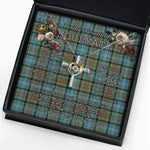 To My Beautiful Soulmate Necklace In Your Eyes I Have Found My Home Clan Porterfield Tartan Cross Dancing Necklace
