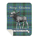 Scotstee Shop Plaid Tartan Blanket With Moose Clan MacInnes Ancient Plaid Blanket, plaid blanket australia,plaid blanket canada,plaid christmas blanket,plaid fleece sherpa blanket,plaid sherpa blanket canada,plaid sherpa blanket lipstick,plaid sherpa blanket pink,plaid sherpa blanket queen