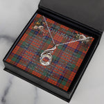 To My Beautiful Soulmate Necklace In Your Eyes I Have Found My Home Clan Nicolson Ancient Tartan Rising Phoenix Necklace
