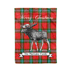 Tartan Blanket With Moose Clan MacLaine of Loch Buie Plaid Blanket Tartan Plaid Fleece Blanket, Christmas Blanket, tartan blanket, plaid blanket, red plaid blanket, buffalo plaid blanket, green plaid blanket, plaid fleece blanket, blue plaid blanket, red tartan blanket, tartan plaid blanket, black and white plaid blanket, christmas plaid blanket, orange plaid blanket, tartan plaid throw blanket, pink plaid blanket, brown plaid blanket, buffalo check blanket