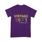 Womens Vintage 1971 Cool 50 Year Old 50th Birthday Gift Birthday Shirt For 50th Birthday Shirt - Scotstee Shop