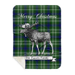 Scotstee Shop Plaid Tartan Blanket With Moose Clan Purves Plaid Blanket, plaid blanket australia,plaid blanket canada,plaid christmas blanket,plaid fleece sherpa blanket,plaid sherpa blanket canada,plaid sherpa blanket lipstick,plaid sherpa blanket pink,plaid sherpa blanket queen