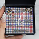To My Beautiful Soulmate Necklace In Your Eyes I Have Found My Home Clan Boswell Modern Tartan Rising Phoenix Necklace, valentine necklace, necklace girlfriend, necklace for wife, cute necklaces for girlfriend, jewelry for girlfriend, to my soulmate necklace, to my future wife necklace, heart necklace for girlfriend, tartan heart necklace, necklace jewelry, valentines day necklace, valentines necklace for her, valentines day necklace for her, valentine's day necklace for girlfriend,