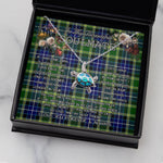 Sea Turtle Necklace To My Beautiful Soulmate Necklace In Your Eyes I Have Found My Home Clan MacKellar Tartan Blue Turtle Necklace