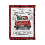 Tartan Blanket Vintage Red Truck with Christmas Tree Family Scottish Clan Hogg plaid blanket, red plaid blanket, buffalo plaid blanket, green plaid blanket, plaid fleece blanket, blue plaid blanket, red tartan blanket, tartan plaid blanket, black and white plaid blanket, , christmas plaid blanket, orange plaid blanket, tartan plaid throw blanket, pink plaid blanket, brown plaid blanket, buffalo check blanket
