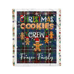 Products Personalized Gift Tartan Plaid Blanket Clan Fraser Hunting Ancient With Christmas Cookie Baking Crew Christmas Gift Blanket, Plaid Blanket, Christmas Fleece Blanket, Christmas Blanket, Tartan Blanket, Scottish Blanket, Scotland Blanket, Family Name Blanket, Custom Blanket, Personalized Blanket