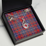 To My Beautiful Soulmate Necklace In Your Eyes I Have Found My Home Clan Wishart Tartan Rising Phoenix Necklace