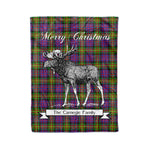 Tartan Blanket With Moose Clan Carnegie Plaid Blanket Tartan Plaid Fleece Blanket, Christmas Blanket, tartan blanket, plaid blanket, red plaid blanket, buffalo plaid blanket, green plaid blanket, plaid fleece blanket, blue plaid blanket, red tartan blanket, tartan plaid blanket, black and white plaid blanket, christmas plaid blanket, orange plaid blanket, tartan plaid throw blanket, pink plaid blanket, brown plaid blanket, buffalo check blanket