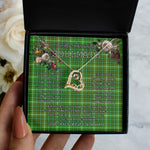 To My Beautiful Soulmate Necklace In Your Eyes I Have Found My Home Clan Forrester Hunting Tartan Forever Love Necklace