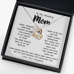 Necklace For Mom - To My Amazing Mom Necklace I Want To Be Just Like You Forever Love Necklace