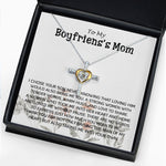 Cross Dancing Necklace - Mother-In-Law Necklace, Gift To My Boyfriend's Mom Necklace, Gift For Future Mother-In-Law