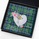 Gift For My Beautiful Girlfriend Necklace Valentine Necklace Clan Armstrong Ancient Tartan Cross Dancing Necklace Scottish Tartan Jewelry