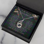 To My Beautiful Soulmate Necklace In Your Eyes I Have Found My Home Clan Davidson Tartan Rising Phoenix Necklace