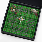 To My Beautiful Soulmate Necklace In Your Eyes I Have Found My Home Clan Galloway District Tartan Cross Dancing Necklace