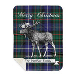 Scotstee Shop Plaid Tartan Blanket With Moose Clan MacRae Hunting Modern Plaid Blanket, plaid blanket australia,plaid blanket canada,plaid christmas blanket,plaid fleece sherpa blanket,plaid sherpa blanket canada,plaid sherpa blanket lipstick,plaid sherpa blanket pink,plaid sherpa blanket queen