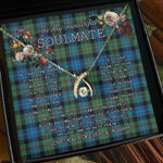 To My Beautiful Soulmate Necklace In Your Eyes I Have Found My Home Clan Smith Ancient Tartan Wishbone Dancing Necklace