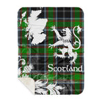 Sherpa Blanket - Tartan Blanket Thistle and Lion Scottish Clan Webster Plaid Blanket, plaid sherpa blanket queen,purple sherpa blanket,queen sherpa blanket,queen size sherpa blanket,red sherpa blanket,scottish tartan blankets,sherpa blanket,sherpa christmas blanket