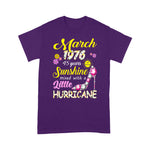 Womens March 1976 Birthday Gifts March Girl Birthday Shirt 45th Birthday Shirt 45th birthday t shirt - Scotstee Shop
