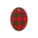 Stewart Of Appin Modern Tartan Oval Ornaments, Christmas Tree Ornament, Plaid Christmas Ornaments, Ceramic Oval Christmas Tree Decoration, Tartan Oval Ornaments, Christmas Tree Ornament, Plaid Christmas Ornaments, Ceramic Oval Christmas Tree Decoration