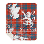 Sherpa Blanket - Tartan Blanket Thistle and Lion Scottish Clan Hamilton Ancient Plaid Blanket, plaid sherpa blanket queen,purple sherpa blanket,queen sherpa blanket,queen size sherpa blanket,red sherpa blanket,scottish tartan blankets,sherpa blanket,sherpa christmas blanket