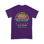 Vintage Born December 1980 40th Birthday 40 Years Old Gifts Birthday Shirt - Scotstee Shop