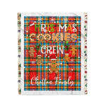 Personalized Gift Tartan Plaid Blanket Clan Chattan Modern With Christmas Cookie Baking Crew Christmas Gift Blanket, Plaid Blanket, Christmas Fleece Blanket, Christmas Blanket, Tartan Blanket, Scottish Blanket, Scotland Blanket, Family Name Blanket, Custom Blanket, Personalized Blanket