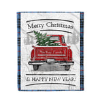 Tartan Blanket Vintage Red Truck with Christmas Tree Family Scottish Clan MacKay Blue plaid blanket, red plaid blanket, buffalo plaid blanket, green plaid blanket, plaid fleece blanket, blue plaid blanket, red tartan blanket, tartan plaid blanket, black and white plaid blanket, , christmas plaid blanket, orange plaid blanket, tartan plaid throw blanket, pink plaid blanket, brown plaid blanket, buffalo check blanket