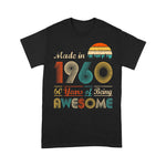 Vintage Made In 1960 Birthday Gifts 61st Birthday Shirt 61 Years Old Birthday Gifts Birthday Shirt - Scotstee Shop