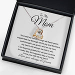Love Dancing Necklace - Mom Necklace - To My Mom - Love You Always And Forever