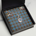To My Beautiful Soulmate Necklace In Your Eyes I Have Found My Home Clan Anderson Tartan Rising Phoenix Necklace