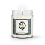 Soy Wax Candle - Buffalo Plaid Candle Clan Crest Badge Aikenhead Tartan Plaid Soy Wax Candle, oil candle, candle handmade, wax candle, soy wax, nature wax, natural soy wax, natural soy candles, natural candle
